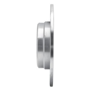 BMW 850I Brake Rotor (1) - Rear Right - R1 Concepts - Drilled & Slotted - Silver - `91-`01